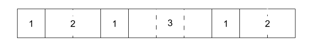 A row example. N=10